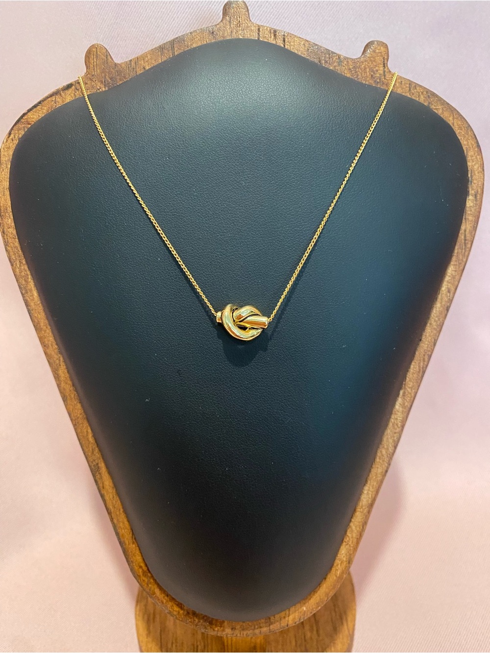 Brighton Gold-Tone Knot Pendant Necklace